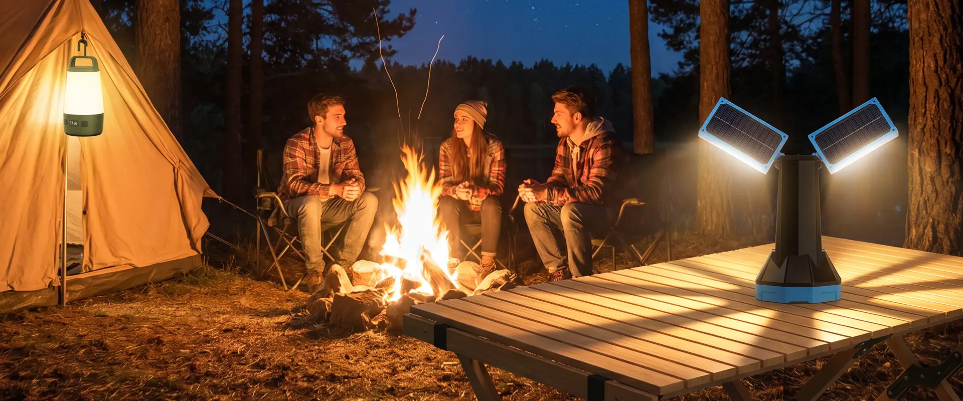 Fabrik für LED-Campingleuchten in China