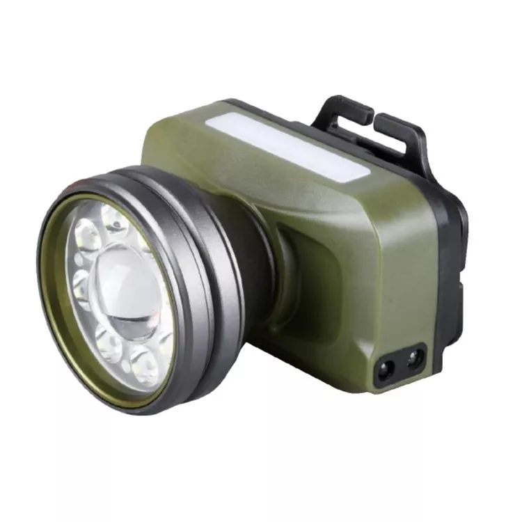 LED-Stirnlampe, verstellbarer Riemen, tragbar, wiederaufladbar